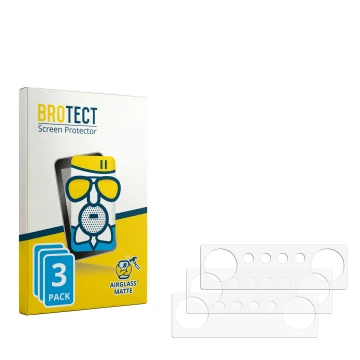Vorderseite einer Produktverpackung mit dem Markenlogo BROTECT. Daneben ist der zugehörige Displayschutz.