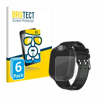 Vorderseite einer Produktverpackung mit dem Markenlogo BROTECT. Daneben ist das Gerät Pthtechus G-612 mit dem zugehörigen Disp