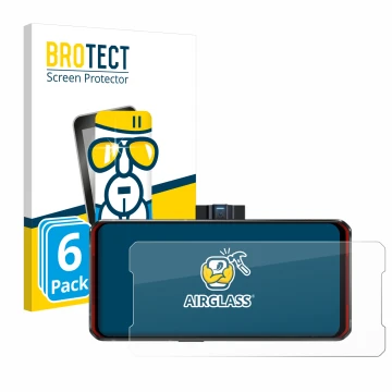 Vorderseite einer Produktverpackung mit dem Markenlogo BROTECT. Daneben ist das Gerät Lenovo Legion Duel mit dem zugehörigen D