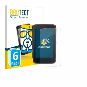 Vorderseite einer Produktverpackung mit dem Markenlogo BROTECT. Daneben ist das Gerät Hammerhead Karoo 2 mit dem zugehörigen D