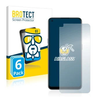 Vorderseite einer Produktverpackung mit dem Markenlogo BROTECT. Daneben ist das Gerät OnePlus Nord CE 2 5G mit dem zugehörigen