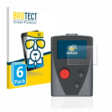 Vorderseite einer Produktverpackung mit dem Markenlogo BROTECT. Daneben ist das Gerät Swissphone Boss 935 mit dem zugehörigen 