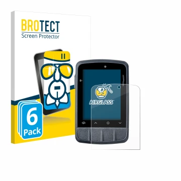 Vorderseite einer Produktverpackung mit dem Markenlogo BROTECT. Daneben ist das Gerät Giant Dash M200 mit dem zugehörigen Disp