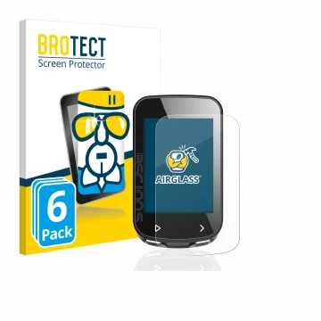 Vorderseite einer Produktverpackung mit dem Markenlogo BROTECT. Daneben ist das Gerät iGPSPORT BSC100S mit dem zugehörigen Dis