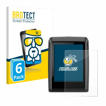 Vorderseite einer Produktverpackung mit dem Markenlogo BROTECT. Daneben ist das Gerät Bosch Kiox 500 mit dem zugehörigen Displ