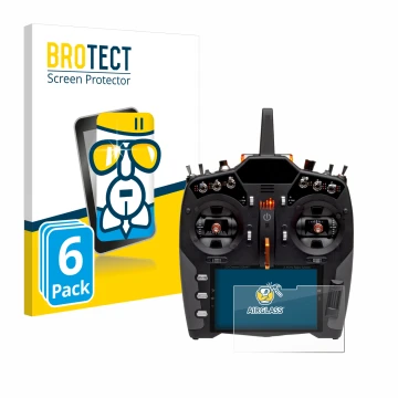 Vorderseite einer Produktverpackung mit dem Markenlogo BROTECT. Daneben ist das Gerät Spektrum NX20 mit dem zugehörigen Displa