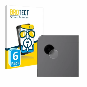 Vorderseite einer Produktverpackung mit dem Markenlogo BROTECT. Daneben ist das Gerät Samsung Galaxy Tab A9 WiFi (NUR Kamerasc