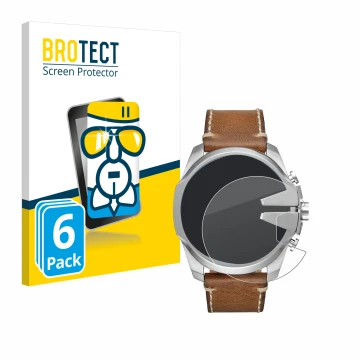 Vorderseite einer Produktverpackung mit dem Markenlogo BROTECT. Daneben ist das Gerät Diesel Mega Chief mit dem zugehörigen Di