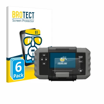 Vorderseite einer Produktverpackung mit dem Markenlogo BROTECT. Daneben ist das Gerät Topdon BT 600 mit dem zugehörigen Displa