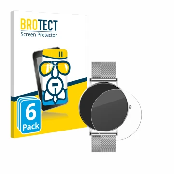 Vorderseite einer Produktverpackung mit dem Markenlogo BROTECT. Daneben ist das Gerät Watcho Ultra Pro mit dem zugehörigen Dis