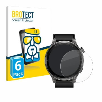 Vorderseite einer Produktverpackung mit dem Markenlogo BROTECT. Daneben ist das Gerät TOZO S5 1.43