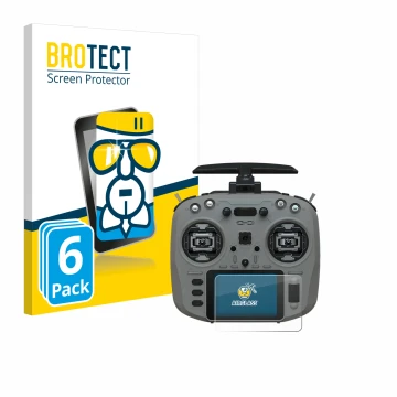 Vorderseite einer Produktverpackung mit dem Markenlogo BROTECT. Daneben ist das Gerät Jumper T15 mit dem zugehörigen Displaysc