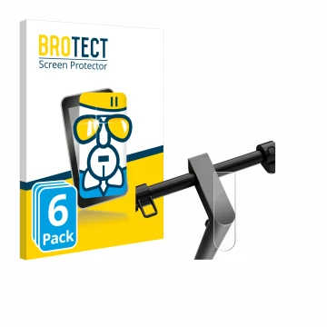 Vorderseite einer Produktverpackung mit dem Markenlogo BROTECT. Daneben ist das Gerät Navee S65 mit dem zugehörigen Displaysch