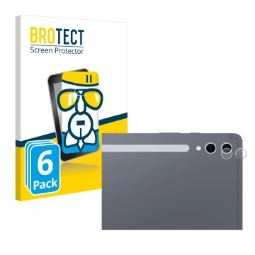 Vorderseite einer Produktverpackung mit dem Markenlogo BROTECT. Daneben ist das Gerät Samsung Galaxy Tab S10 Ultra WiFi (NUR K