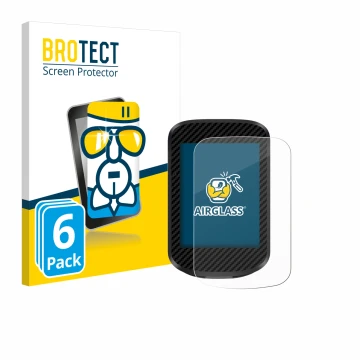 Vorderseite einer Produktverpackung mit dem Markenlogo BROTECT. Daneben ist das Gerät igpsport BSC300T mit dem zugehörigen Dis