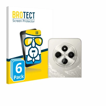 Vorderseite einer Produktverpackung mit dem Markenlogo BROTECT. Daneben ist das Gerät Xiaomi Poco C75 (NUR Kameraschutz) mit d