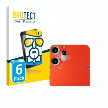 Vorderseite einer Produktverpackung mit dem Markenlogo BROTECT. Daneben ist das Gerät Nothing CMF Phone 2 Pro (NUR Kameraschut