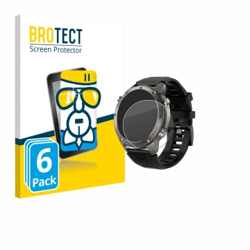 Vorderseite einer Produktverpackung mit dem Markenlogo BROTECT. Daneben ist das Gerät Knauermann GPS 4 (2025) mit dem zugehöri