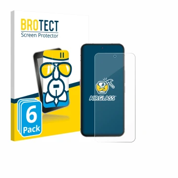 Vorderseite einer Produktverpackung mit dem Markenlogo BROTECT. Daneben ist das Gerät Oukitel WP200 Pro mit dem zugehörigen Di