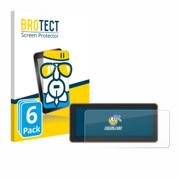 Vorderseite einer Produktverpackung mit dem Markenlogo BROTECT. Daneben ist das Gerät Vantrue Nexus 4 Pro mit dem zugehörigen 