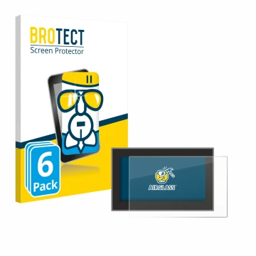 Vorderseite einer Produktverpackung mit dem Markenlogo BROTECT. Daneben ist das Gerät Headrush Flex Prime mit dem zugehörigen 