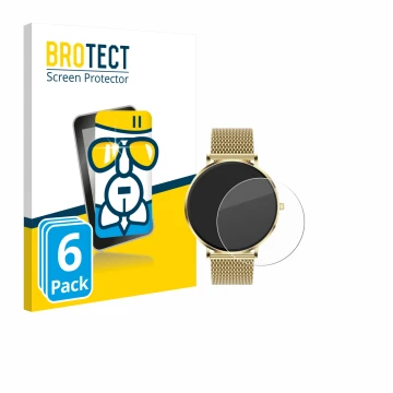 Vorderseite einer Produktverpackung mit dem Markenlogo BROTECT. Daneben ist das Gerät Mivora Eleganza PRO 1.32