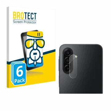 Vorderseite einer Produktverpackung mit dem Markenlogo BROTECT. Daneben ist das Gerät Samsung Galaxy A17 5G (NUR Kameraschutz)