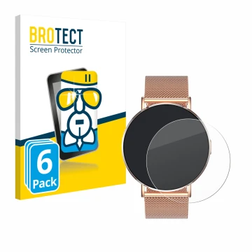 Vorderseite einer Produktverpackung mit dem Markenlogo BROTECT. Daneben ist das Gerät Levowatch Eve 1.3