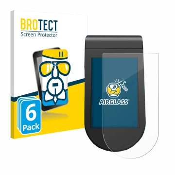 Vorderseite einer Produktverpackung mit dem Markenlogo BROTECT. Daneben ist das Gerät SoFlow SO4 Pro MAX mit dem zugehörigen D