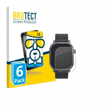 Vorderseite einer Produktverpackung mit dem Markenlogo BROTECT. Daneben ist das Gerät Kospet Pulse mit dem zugehörigen Display