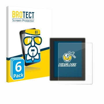 Vorderseite einer Produktverpackung mit dem Markenlogo BROTECT. Daneben ist das Gerät Peterson Strobostomp Mini mit dem zugehö