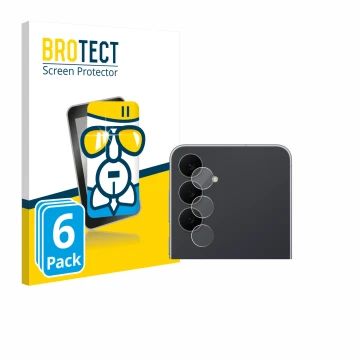 Vorderseite einer Produktverpackung mit dem Markenlogo BROTECT. Daneben ist das Gerät Samsung Galaxy S25 FE Enterprise Edition