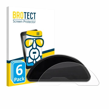 Vorderseite einer Produktverpackung mit dem Markenlogo BROTECT. Daneben ist das Gerät motogadget motoscope pro mit dem zugehör