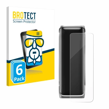 Vorderseite einer Produktverpackung mit dem Markenlogo BROTECT. Daneben ist das Gerät EcoFlow Rapid Pro X mit dem zugehörigen 