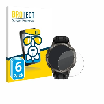 Vorderseite einer Produktverpackung mit dem Markenlogo BROTECT. Daneben ist das Gerät Kospet Tank T4 mit dem zugehörigen Displ