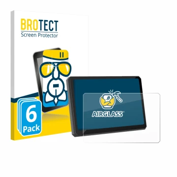 Vorderseite einer Produktverpackung mit dem Markenlogo BROTECT. Daneben ist das Gerät Carpuride W502BS Pro 5