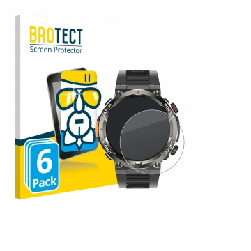 Vorderseite einer Produktverpackung mit dem Markenlogo BROTECT. Daneben ist das Gerät Iowodo W50 Pro 1.45