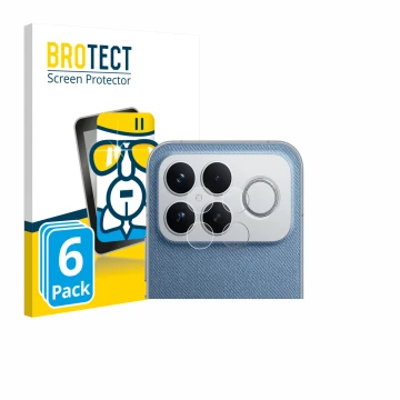 Vorderseite einer Produktverpackung mit dem Markenlogo BROTECT. Daneben ist das Gerät Xiaomi Poco F8 Ultra (NUR Kameraschutz) 