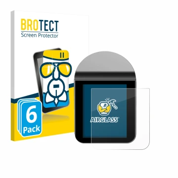 Vorderseite einer Produktverpackung mit dem Markenlogo BROTECT. Daneben ist das Gerät KitchenBoss G330 mit dem zugehörigen Dis