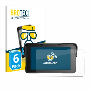 Vorderseite einer Produktverpackung mit dem Markenlogo BROTECT. Daneben ist das Gerät NFOIEIS Base 5