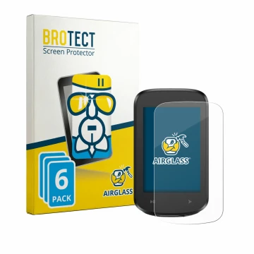 Vorderseite einer Produktverpackung mit dem Markenlogo BROTECT. Daneben ist das Gerät igpsport BSC100MAX mit dem zugehörigen D