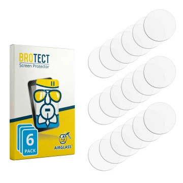 Vorderseite einer Produktverpackung mit dem Markenlogo BROTECT. Daneben ist der zugehörige Displayschutz.