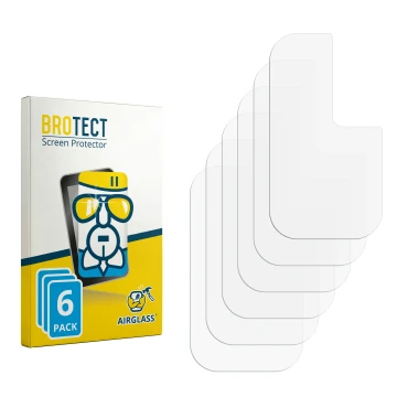 Vorderseite einer Produktverpackung mit dem Markenlogo BROTECT. Daneben ist der zugehörige Displayschutz.