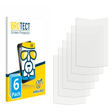 Vorderseite einer Produktverpackung mit dem Markenlogo BROTECT. Daneben ist der zugehörige Displayschutz.