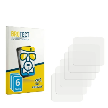 Vorderseite einer Produktverpackung mit dem Markenlogo BROTECT. Daneben ist der zugehörige Displayschutz.