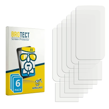 Vorderseite einer Produktverpackung mit dem Markenlogo BROTECT. Daneben ist der zugehörige Displayschutz.