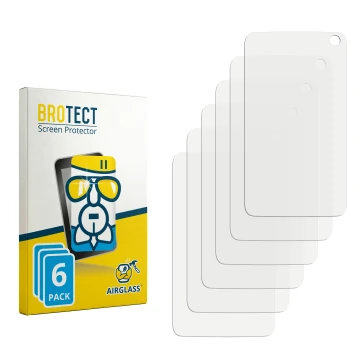 Vorderseite einer Produktverpackung mit dem Markenlogo BROTECT. Daneben ist der zugehörige Displayschutz.