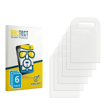 Vorderseite einer Produktverpackung mit dem Markenlogo BROTECT. Daneben ist der zugehörige Displayschutz.