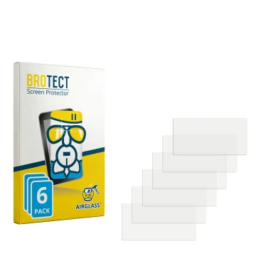Vorderseite einer Produktverpackung mit dem Markenlogo BROTECT. Daneben ist der zugehörige Displayschutz.