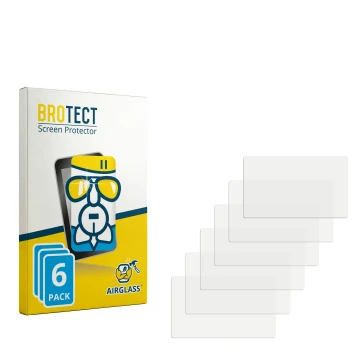 Vorderseite einer Produktverpackung mit dem Markenlogo BROTECT. Daneben ist der zugehörige Displayschutz.